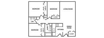 3 BEDROOM MARKET