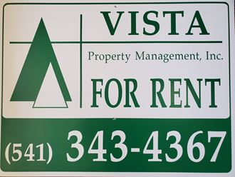 a sign property management for rent for rent