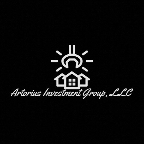 The image features a logo for the "Artorius Investment Group, LLC" with a stylized sun and house graphic.