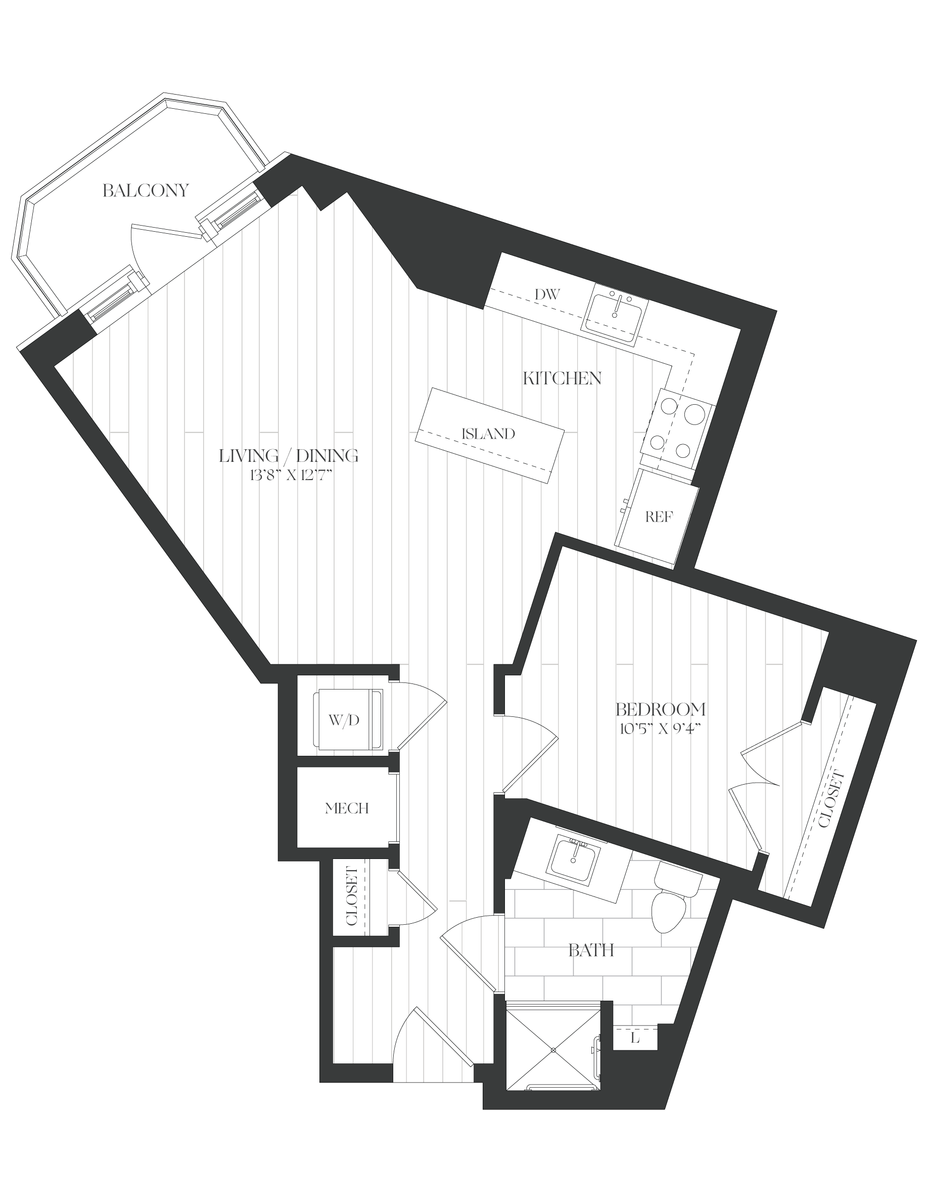 JR 1 Bed/1 Bath-1JR-4