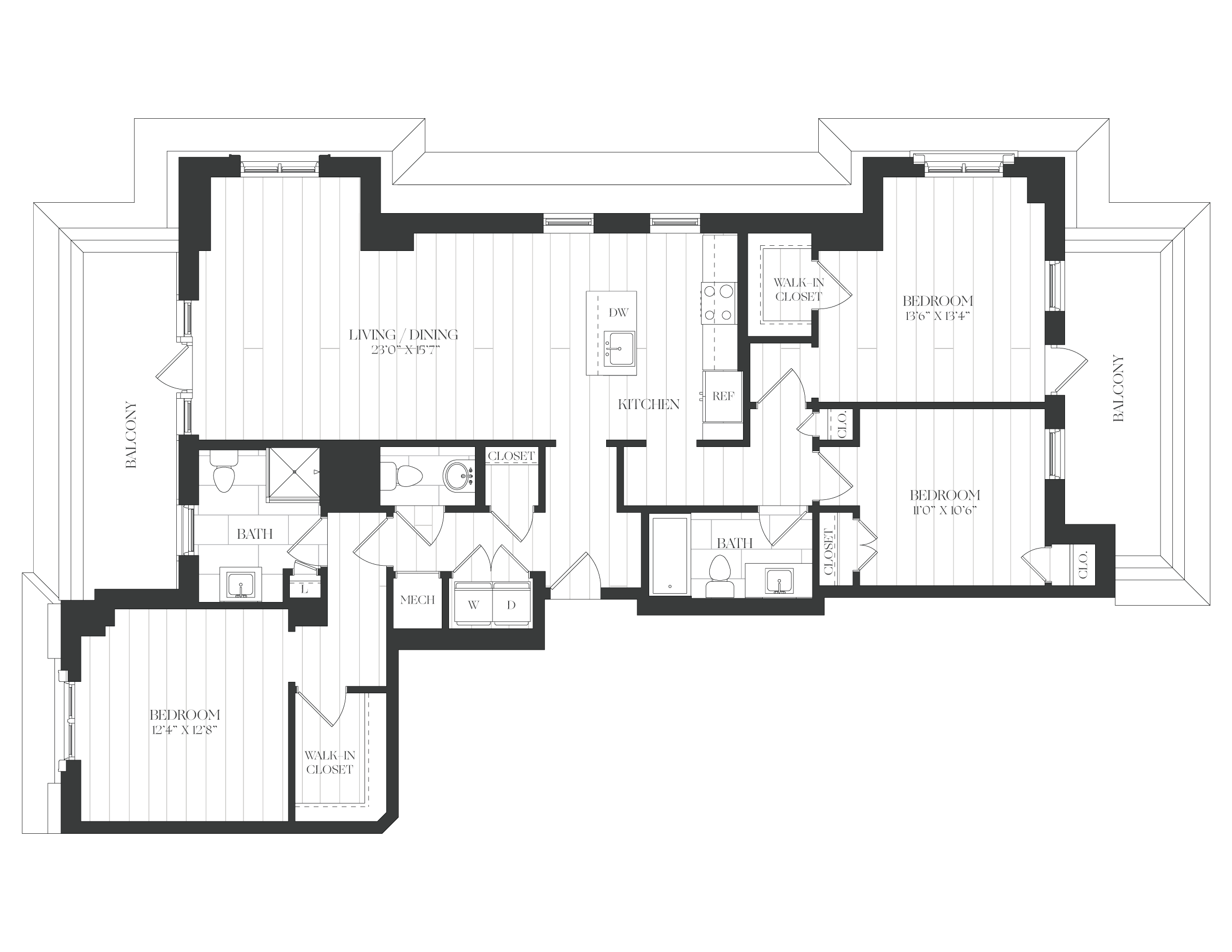 3 Bed/2.5 Bath-3B-3