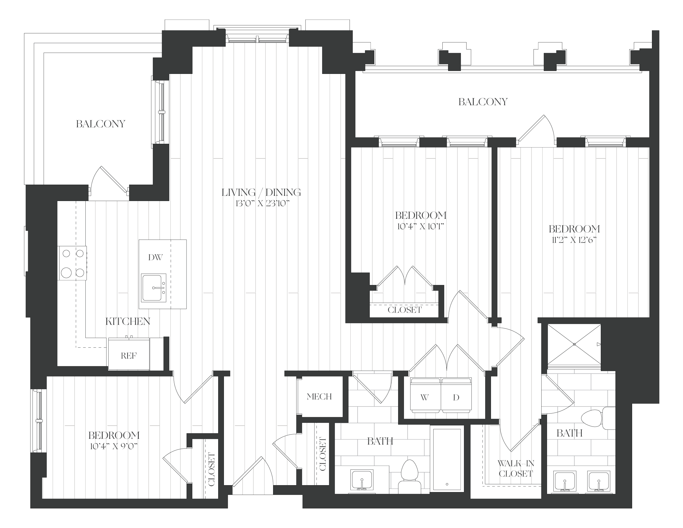 3 Bed/2 Bath-3JR-3