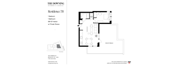 1 Bedroom, 1 Bathroom