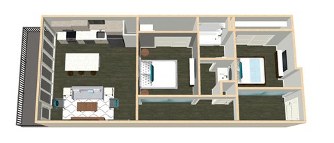 340 E. State Street Studio-2 Beds Apartment for Rent - Photo Gallery 16