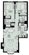 Floor plan Floor plan at Marion Square, Massachusetts, 02446