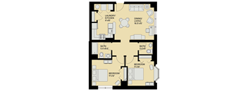 Floor plan at Marion Square, Massachusetts