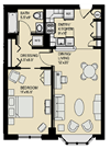 Floor plan Floor plan at Marion Square, Brookline, MA