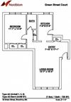 Floor plan Floor plan at Green Street, Massachusetts