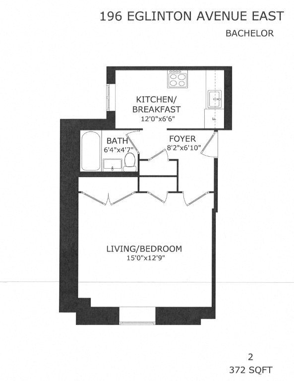 196 Eglinton Avenue East Studio-1 Bed Apartment for Rent - Photo Gallery 8