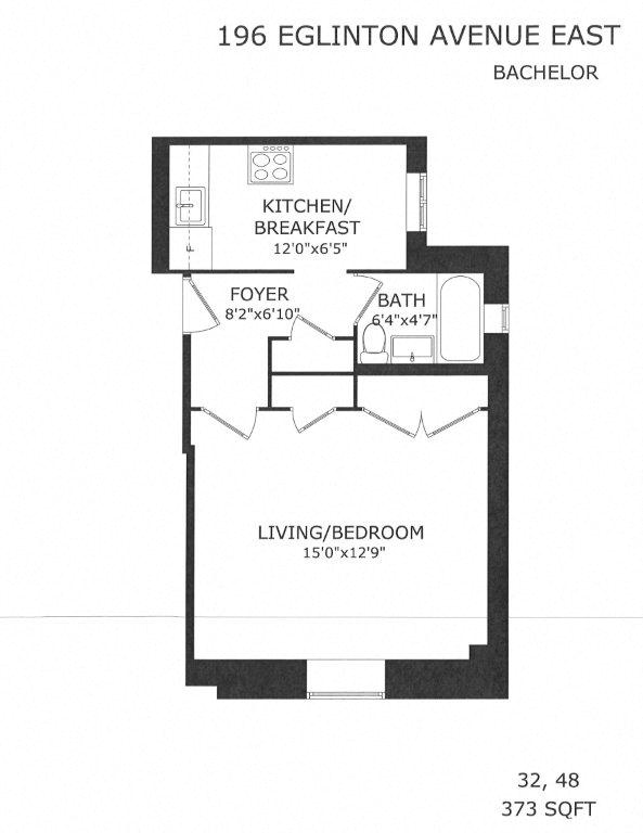 196 Eglinton Avenue East Studio-1 Bed Apartment for Rent - Photo Gallery 15