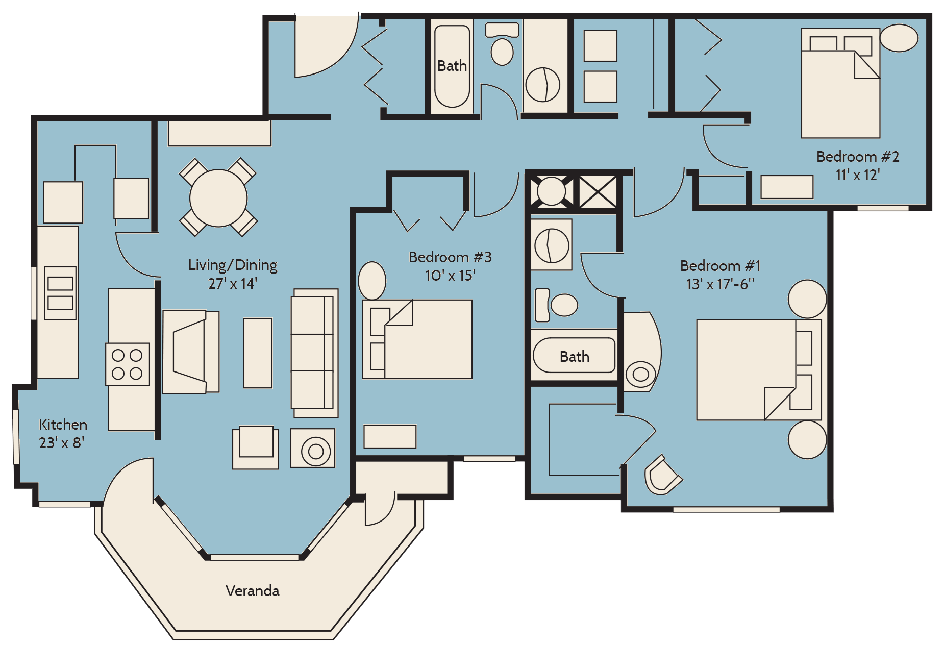 The Carolina Palm Floor Plan 15