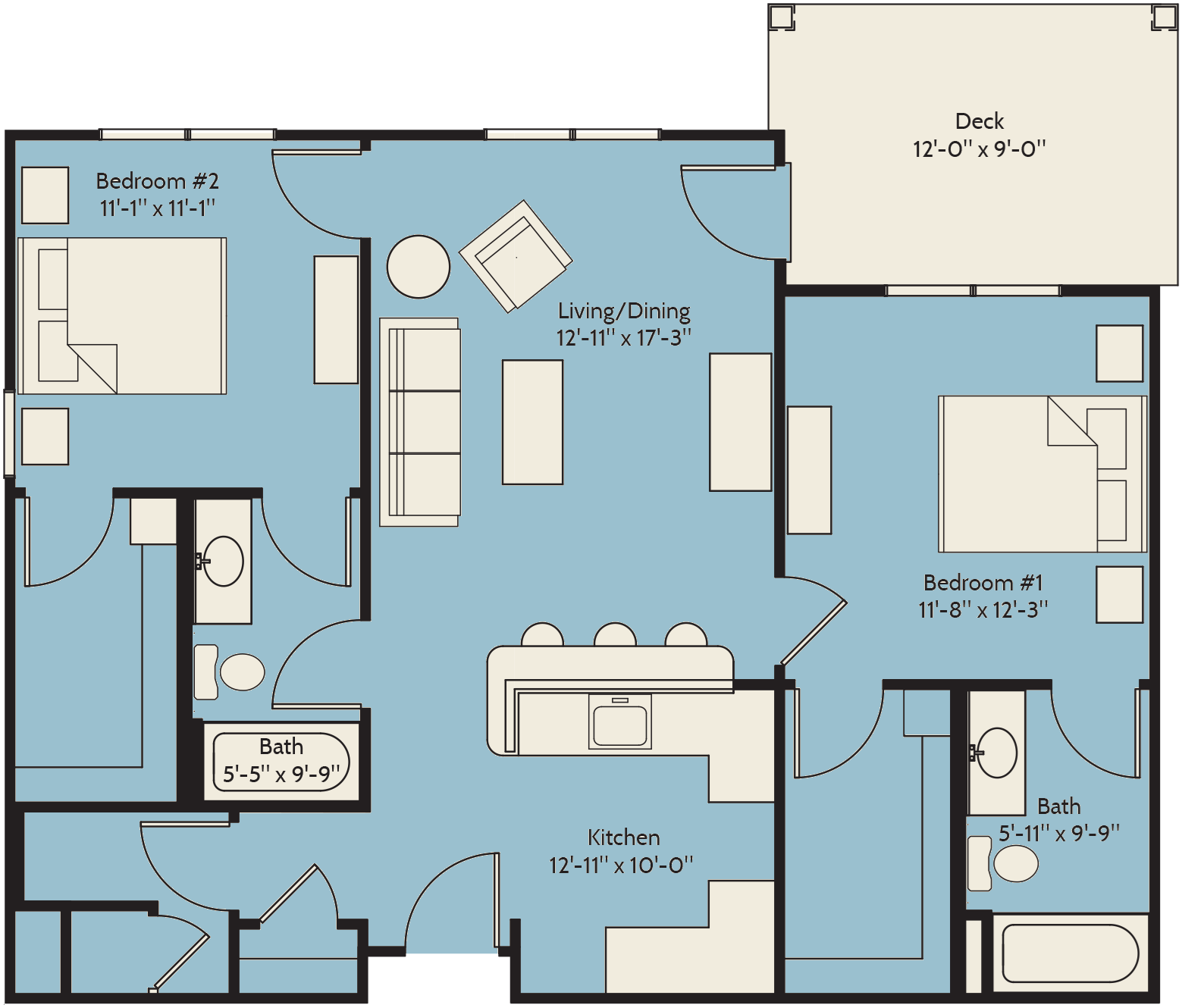 The Hawthorn Floor Plan 12