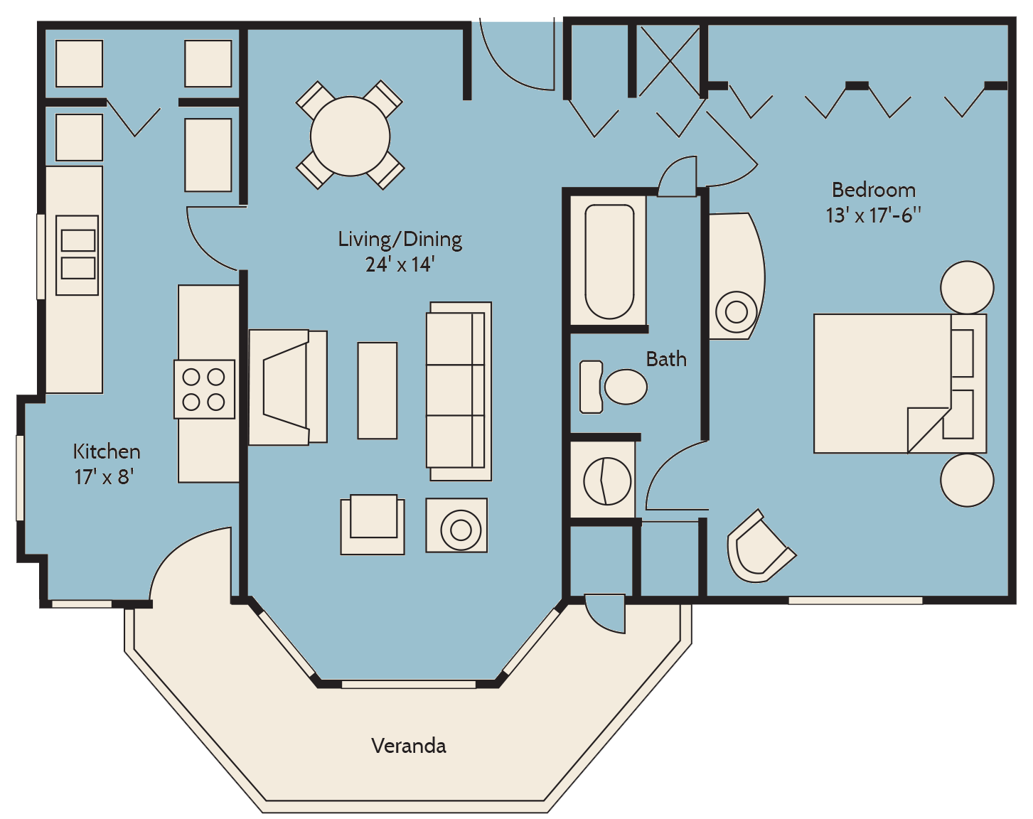 The Island Palm Floor Plan 4