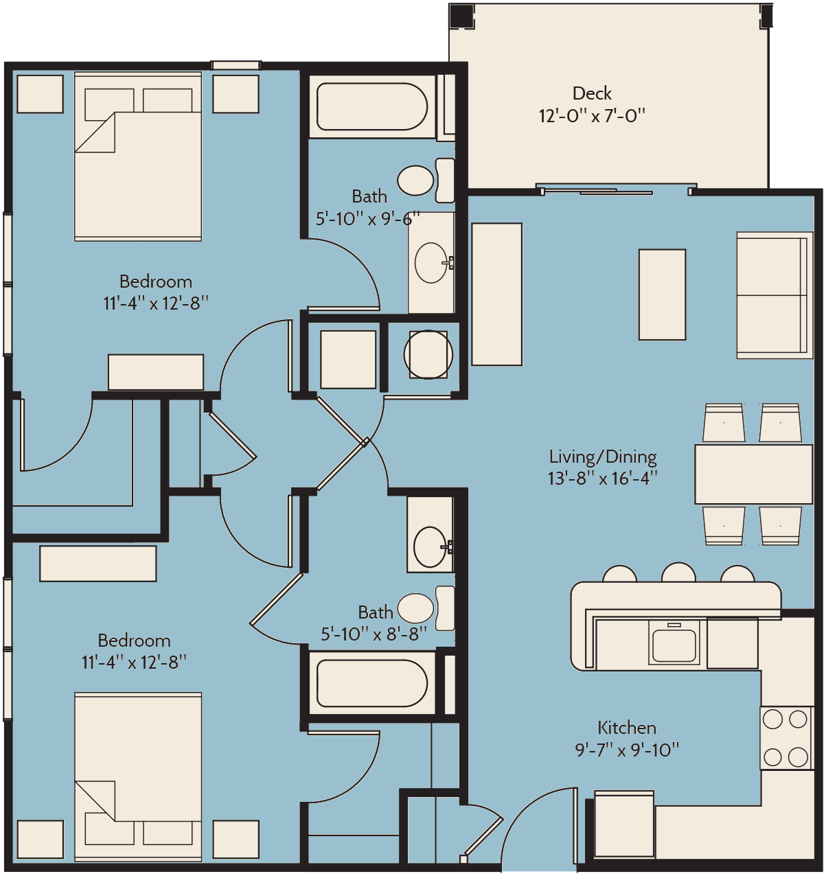 The Sand Myrtle Floor Plan 13