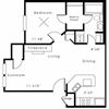 ONE BEDROOM 2ND FL