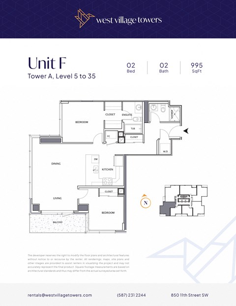 850 11 St SW 1-3 Beds Apartment for Rent - Photo Gallery 52