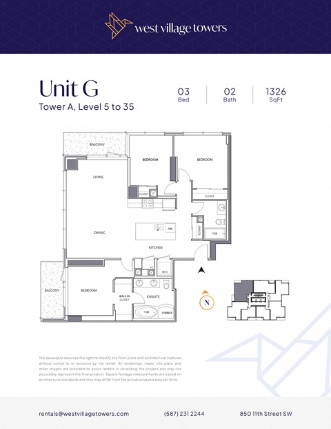 850 11 St SW 1-3 Beds Apartment for Rent - Photo Gallery 54