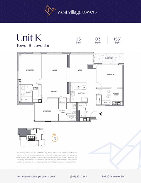 887 10 Street SW 1-3 Beds Apartment for Rent - Photo Gallery 56