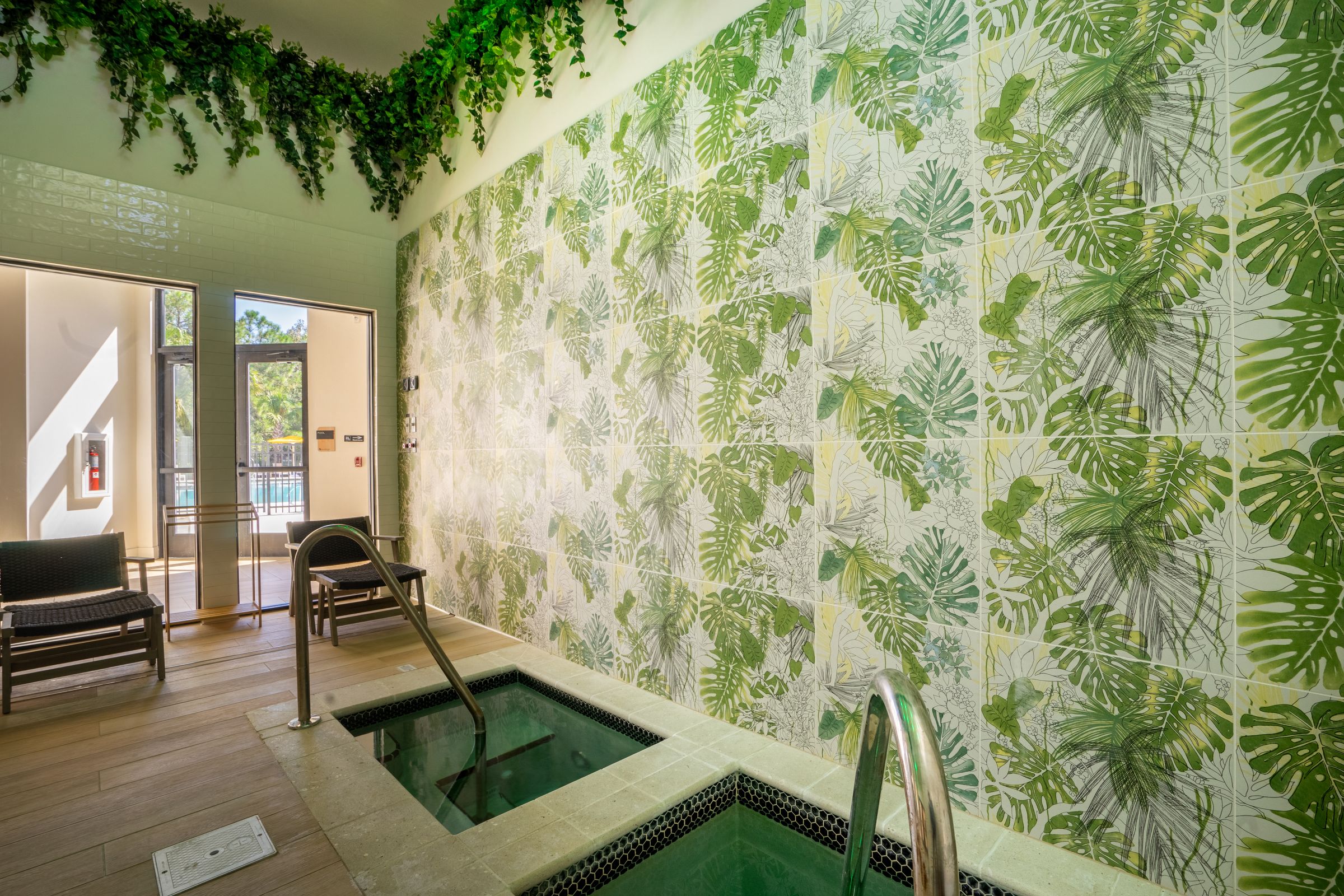 Hot and Cold Plunge Pools