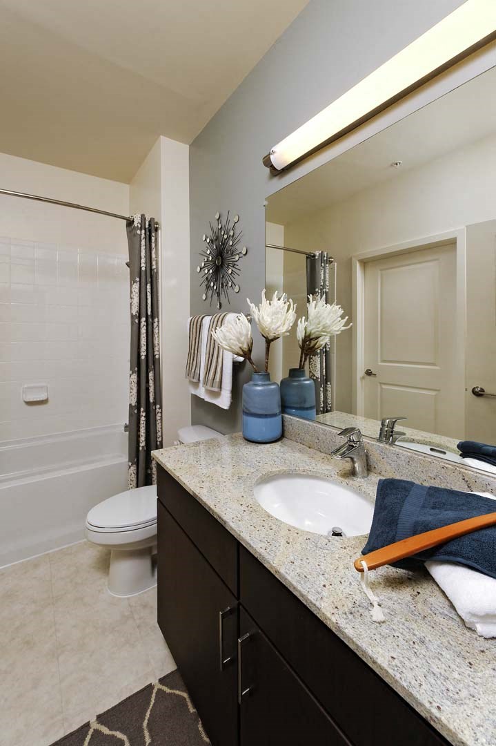 a bathroom with a sink and a toilet