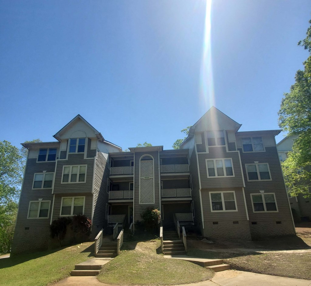 the building where the apartment is located