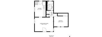 1 Bedroom, 1 Bathroom