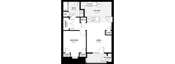 1 Bedroom, 1 Bathroom - Standard