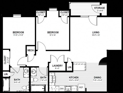 1350 Evergreen Way Studio-2 Beds Apartment for Rent - Photo Gallery 42