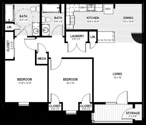 1350 Evergreen Way Studio-2 Beds Apartment for Rent - Photo Gallery 40