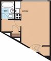 Harvard Floor Plan Harvard Floor Plan at Richman Towers, Washington, DC, 20009