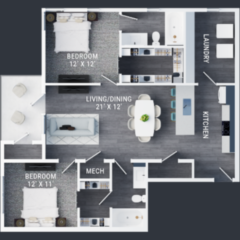 6028 Traverse Edge Way 1-3 Beds Apartment for Rent - Photo Gallery 11