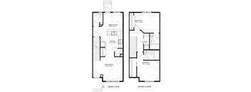 2 Bedrooms & 2.5 Bathrooms