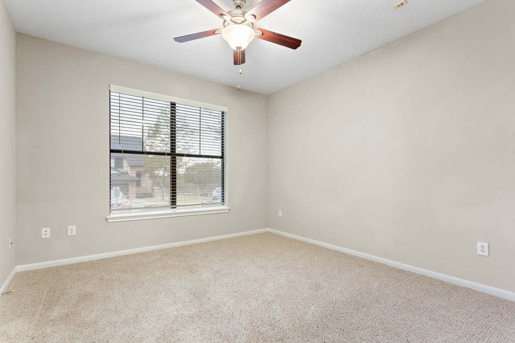 Lighted Ceiling Fan at The Vista on Brodie, Austin, Texas