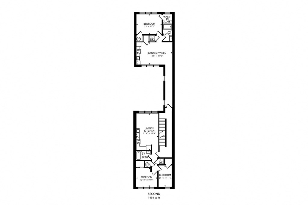 the floor plan plan 1199