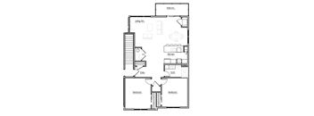 2 Bedrooms, 1 Bathroom