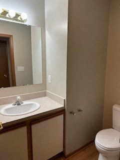 a bathroom with a sink and a toilet and a mirror