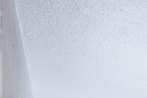 a bedroom with a bed and a ceiling fan