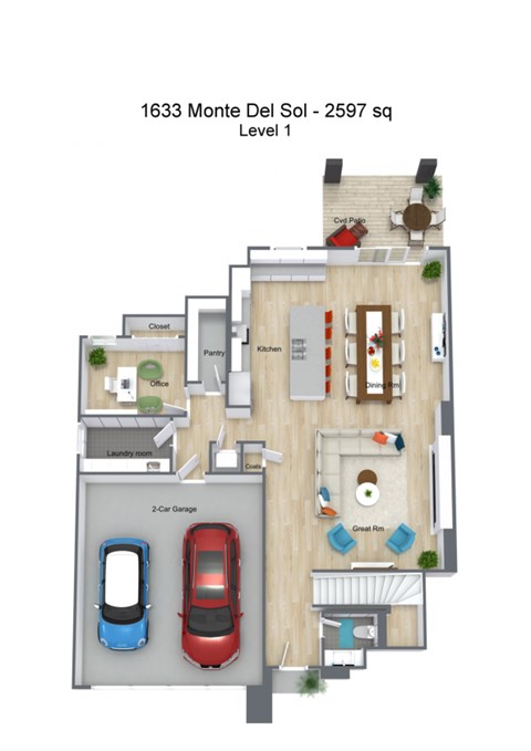 1633 Monte Del Sol Court 4 Beds Apartment for Rent