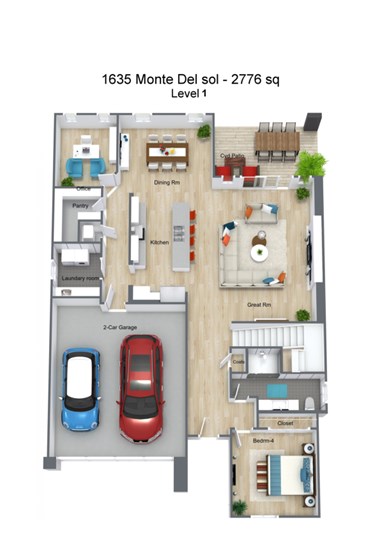 1635 Monte Del Sol 4 Beds Apartment for Rent
