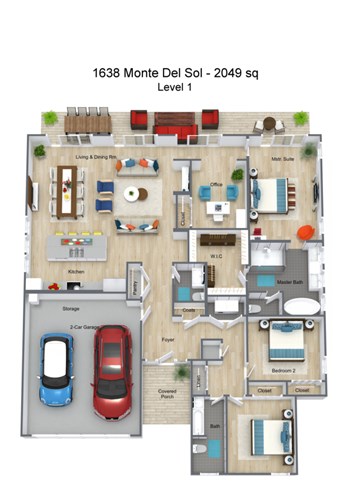1638 Monte Del Sol 4 Beds House for Rent