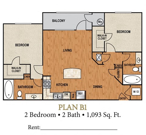 floor plan b1 the retreat at riverlakes