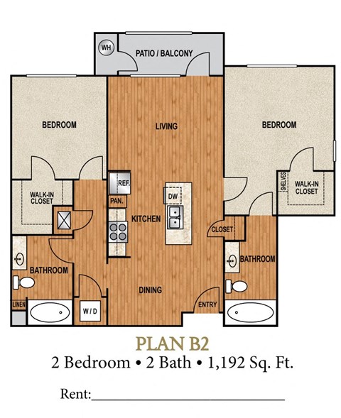 floor plan b2 the retreat at riverlakes
