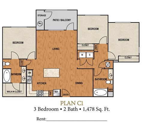 floor plan c1 the retreat at riverlakes