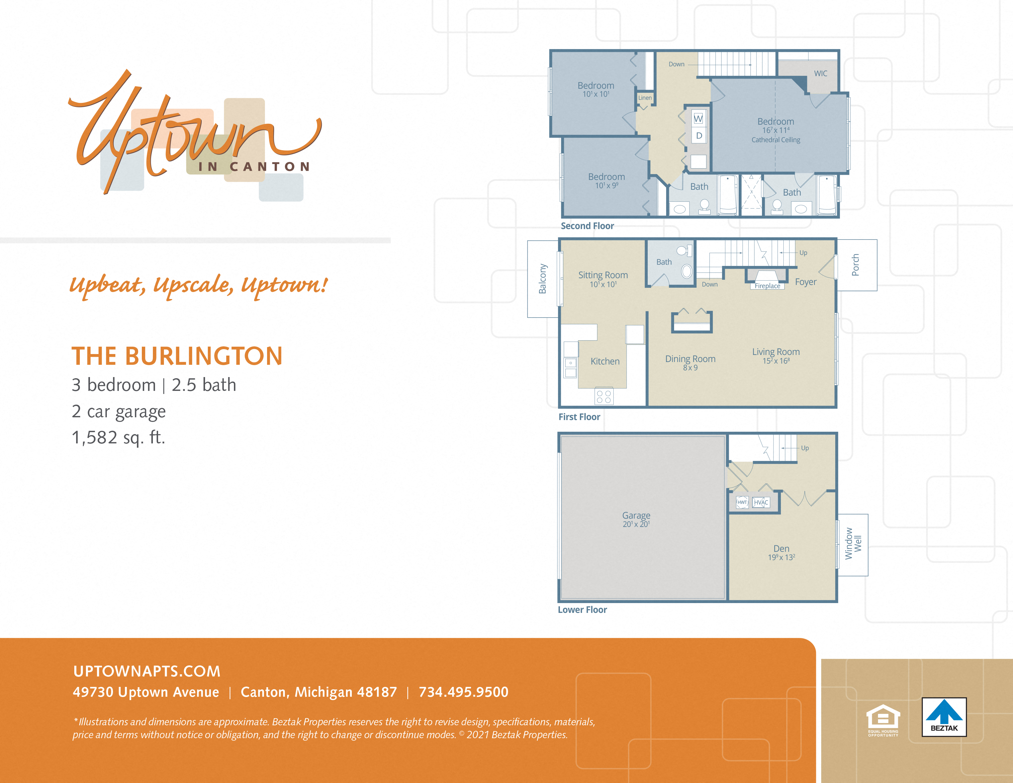 The Burlington - includes a 2 car attached garage