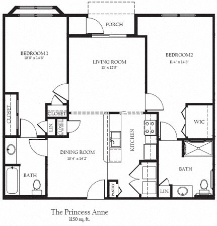 The Princess Ann Floor Plan 15