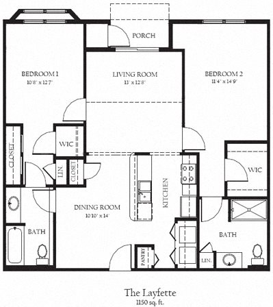 Lafayette R Floor Plan 13