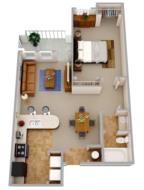 1200 Harrison Creek Blvd. 1-2 Beds Apartment for Rent - Photo Gallery 30