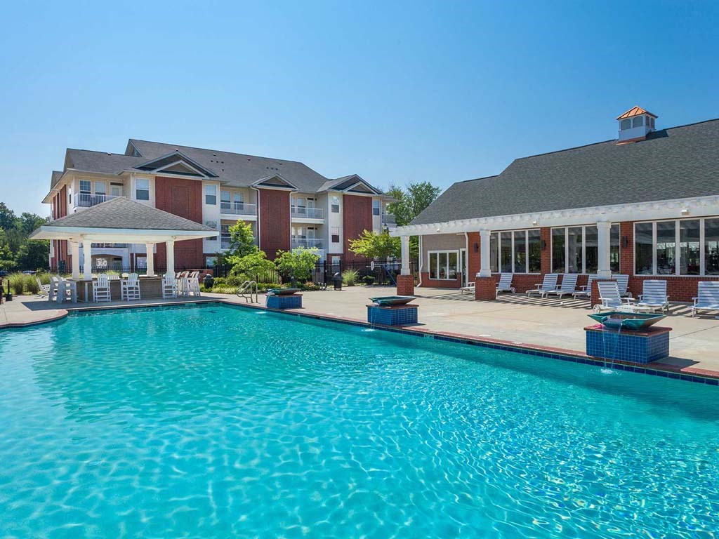 resort-style pool at 1200 Acqua