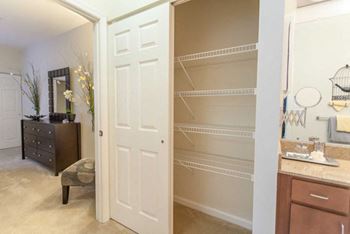 Closet space galore
