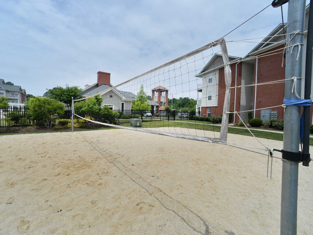 sand volleyball court outdoors in petersburg virginia